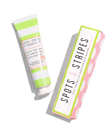 Spots & Stripes - Super Balm Spot Zapper Lip Smoother Bite Buster for Girls 100% Natural Multi-Purpose Spot Treatment and Skin Rescue for Teens in One Genius Stick with Niaouli and Coconut (15g)