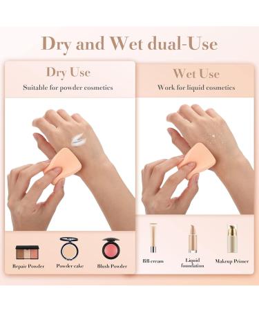 Molain Mini Makeup Sponges - 24 Piece Beauty Blender Set for Flawless Foundation Application | Skin Tone Blending Pads & Accessories - Buy Online on GoSupps.com