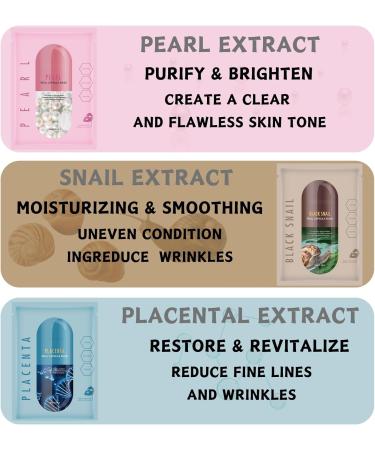 Face Masks Beauty - Sheet Mask - Face Masks Skincare for Women - Anti-Aging Face Masks - Hydrating Face Mask - Moisturizing & Nourishing Face Mask - Skin Care for Women - Face Care - Sheet Face Mask - Buy Online on GoSupps.com