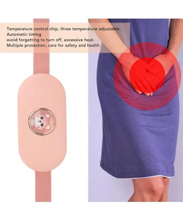 Portable Wireless Heating Cushion - Menstrual Heating Pillows with 3 Heat Levels & 4 Vibration Modes for Rapid Relief - Ideal for Women and Girls - Buy Online on GoSupps.com