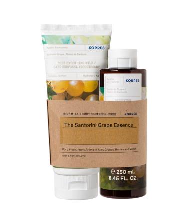 Korres Santorini Grape Body Lotion & Body Wash
