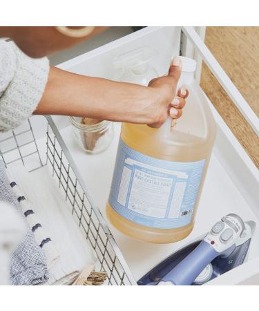  Dr. Bronner's Baby Doux Unscented Castile Liquid Soap 3.8 l - Buy Online on GoSupps.com