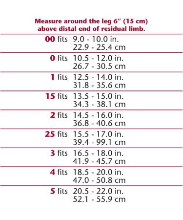 Truform-OTC AK Suspension Sleeve - Above Knee Prosthetic Neoprene (Size 1.5) | International Shipping Available - Buy Online on GoSupps.com