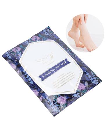 Pack Foot Peeling Mask | Lavender Exfoliating Foot Scrub for Soft Smooth Skin | Dead Skin Remover for Men & Women - Buy Online on GoSupps.com