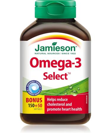 Vitamin K2 120 mcg and Vitamin D3 1 000 IU & Omega-3 Select 1 000 mg Vitamin+ Omega-3 200 Count (Pack of 1) - Buy Online on GoSupps.com