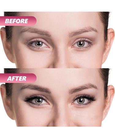 Vordpe 1 Pair Reusable Self-Adhesive Eyelashes No Glue Natural 3D Curling Easy to Wear Waterproof False Eyelashes (Flying) - Buy Online on GoSupps.com