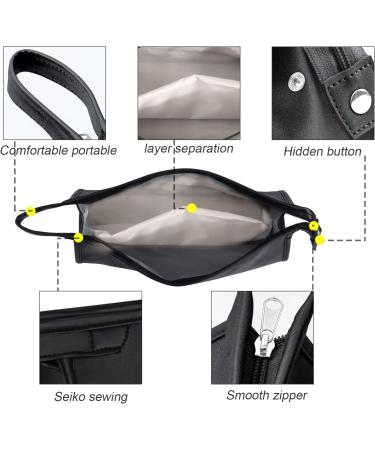 Dyson Airwrap Styler/Shark Flexstyle Travel Case - Black | Waterproof & Shockproof Carrying Bag for Dyson Supersonic Hair Dryer - Organizer & Protection for Travel - Buy Online on GoSupps.com