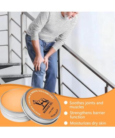 2PCS Neuro Balm Nerve Relief Balm for Neuropathy Natural Joint Care Soothing Massage Cream with Magnesium and Menthol - Buy Online on GoSupps.com