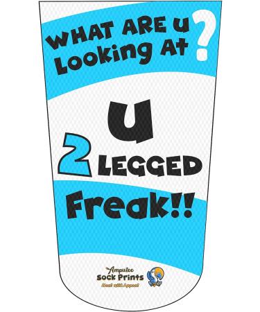 Heal with Appeal 2 Headed Freak V2 3Ply Amputee Stump Sock - Unique Design - Buy Online on GoSupps.com