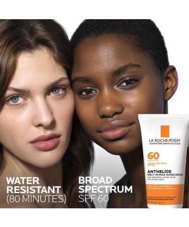 La Roche-Posay Anthelios SPF 60 Melt-In Milk Sunscreen for Body & Face - Oil-Free, Sport Lotion for Sensitive Skin - 5 Fl Oz - Buy Online on GoSupps.com