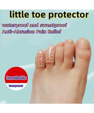 Silicone Toe Protector Caps Set - Anti-Friction for Corns, Blisters, Ingrown Toenails (10) - Buy Online on GoSupps.com