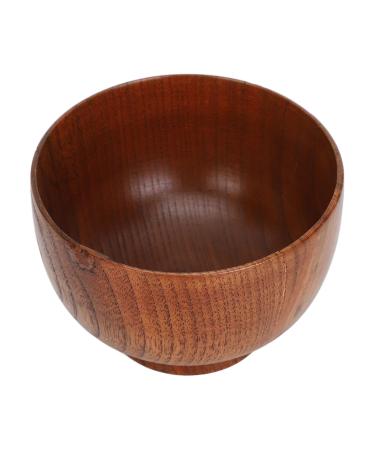 Sour Jujube Wood Shaving Soap Mug Large Shaving Bowl for Men with Wide Mouth Humanized Design Practical Use