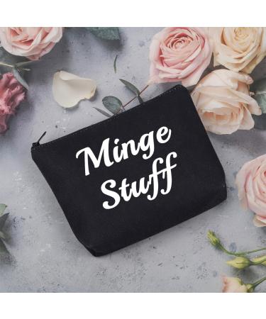 Minge Stuff Tampon Bag Period Pouch Sanitary Holder Menstrual Cup Bag Gift for Her (Minge Stuff B EU) - Buy Online on GoSupps.com