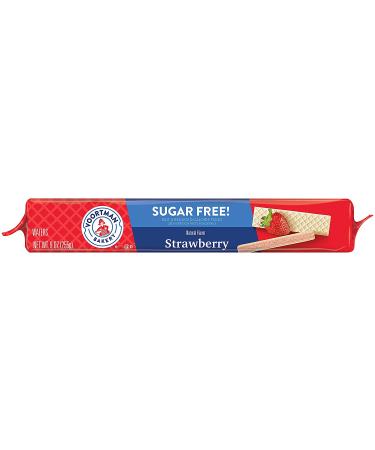 Voortman Bakery Sugar Free Strawberry Wafer 30 Count - Delicious Strawberry Flavor (Pack of 1) - Buy Online on GoSupps.com
