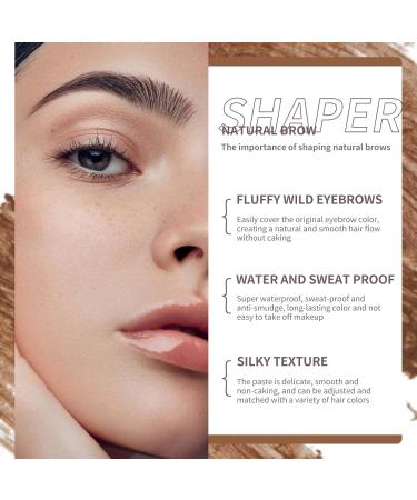 AKARY Eyebrow Gel - Grey Tinted Mascara for Thickening & Shaping | Long Lasting Volumizing Makeup | Instant Fix for Natural Brows - Buy Online on GoSupps.com