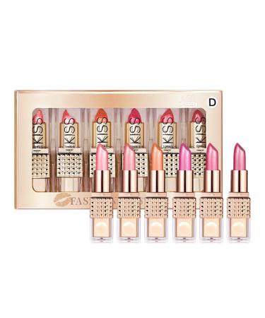 Pearlescent Lipstick Moisturising Lip Gloss Stick for Nourishing Lipgloss Effect - Water Resistant Moisturising for Weddings Parties and Teens