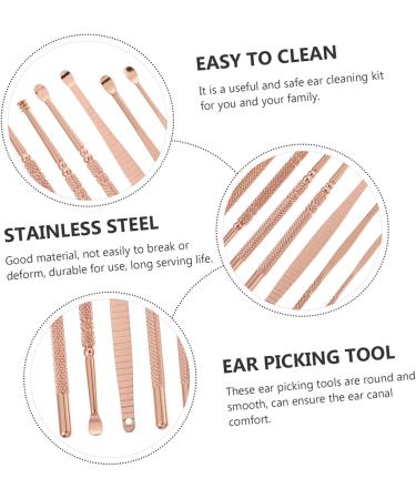 Hoement Convenient Ear Set Ear Wax Remover Comfortable Handle and Sturdy Material - Buy Online on GoSupps.com