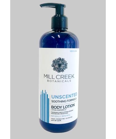 Mill Creek Botanicals Unscented Body Lotion 14 oz