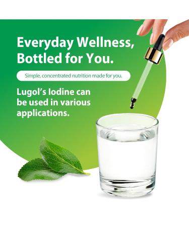 Rainbow Light Lugols 2 Percent Iodine Solution | 2 fl oz | Iodine & Potassium Iodide 2% | Liquid Drops - Buy Online on GoSupps.com