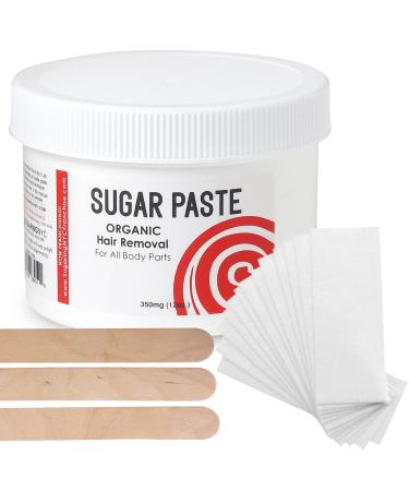Sugaring Hair Removal Paste at Home Kit - (Strips, Applicator Sticks) Large350g (12oz.)