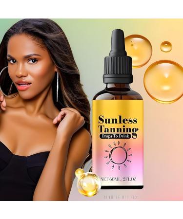  G n rique Sunless Tanning Drops Drinkable Tanning Supplements 60ml Natural-Looking Tan Hydrating & Nourishing Darken Body Sexy Skin Boost Convenient & Effective - Buy Online on GoSupps.com