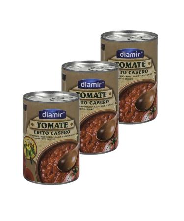 Lot 3x Crushed tomatoes in oil - Box 400g