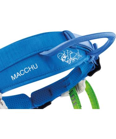 Petzl MACCHU Kids' Climbing Harness - Adjustable Seat Harness for Children Under 40kg - Blue (One Size) - Buy Online on GoSupps.com
