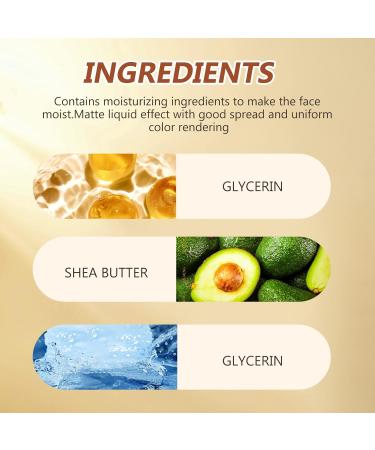  Joittey Contouring Stick Contour Cream Highlighter Stick Blush Stick Highlighter Stick Bronzer Stick Liquid Highlighter Stick Cream Blush for Cheeks Cream Blush Makeup (2#) - Buy Online on GoSupps.com