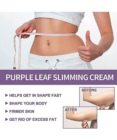 EXQST Purple Leaf Slimming Cream Body Fat Burner Cream and Scalp for Men and Women Fat Burner Hot Cream Detox Body Sculpting Cream - Buy Online on GoSupps.com