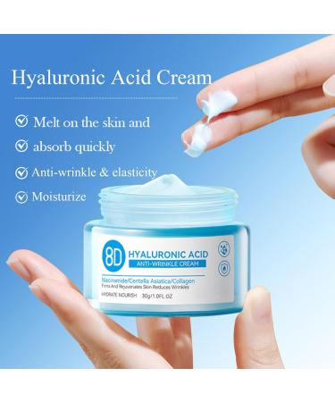 Hydrating Face Care Set - 8D Hyaluronic Acid Skin Care for Moisturizing Anti-Aging & Fine Line Reduction - Buy Online on GoSupps.com