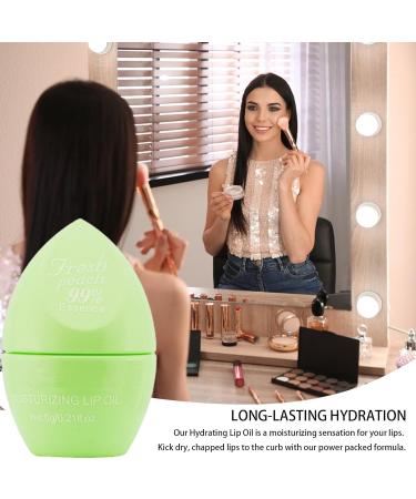 Lip Plumper Oil | Beauty Egg Shape Moisturizing Lip Oil for Women - Makeup Supplies for Home Shopping Meeting Travel Work Dating - Buy Online on GoSupps.com