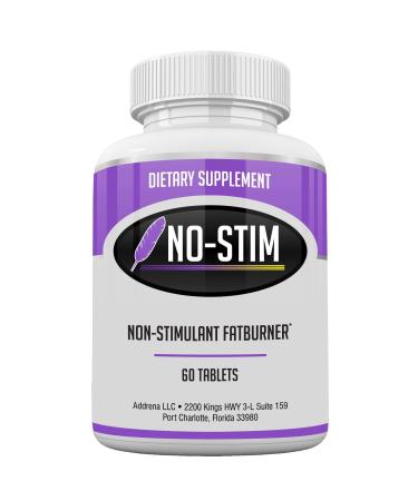 No-Stim Non Stimulant Fat Burner Diet Pills That Work- Appetite Suppressant & Best Caffeine Free Weight Loss Supplement- Natural Thermogenic Fat Loss Pill- 60 Tablets