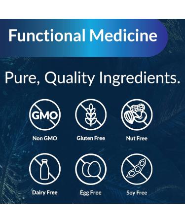 Equilife Thyroid Support, Vitamins and Minerals Supplement with Vitamin C, Zinc, Vitamin E, Iodine, and Selenium, Adaptogens & Amino Acids Formula, Overall Wellness Support, Gluten Free, 120 Capsules - Buy Online on GoSupps.com