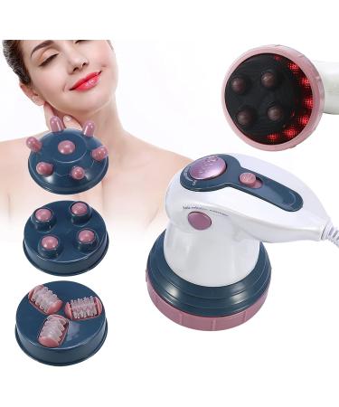 Professional 2-Color Body Massager - Red Cellulite Remover & Stress Reducer for Home Use | Slimming Solution - Buy Online on GoSupps.com
