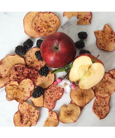 Sisters Fruit Co. Blackberry Apple Chips - All-Natural, No Preservatives, Fat-Free (6 bags, 2.25 oz) - Buy Online on GoSupps.com