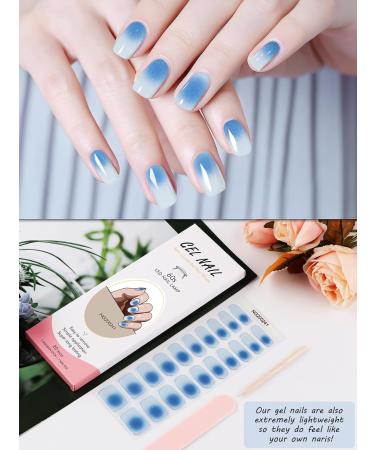 Kalolary Gel Nail Polish Strips - Full Nail Wraps Decal Set with Nail File - UV/LED Lamp Required - Nail Art Sticker for Women and Girls - Buy Online on GoSupps.com
