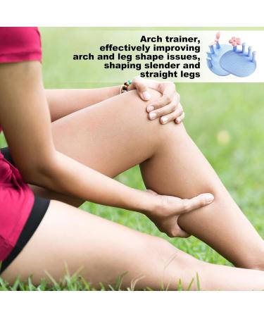 Foot Arch Trainer - Toe Arch Trainer Separator Leg Exerciser 1 Pair Arch Support Toe Correction Device for Toe Valgus Women & Men Foot Arch & Toe Problems Pochy - Buy Online on GoSupps.com