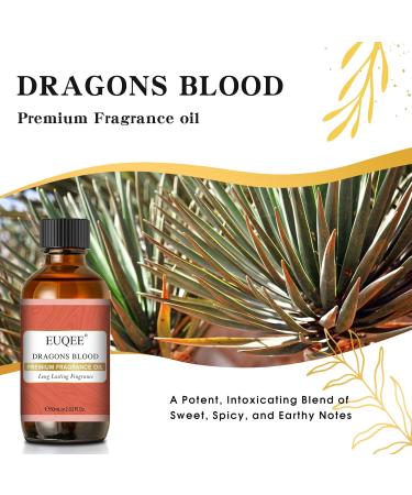 EUQEE Dragons Blood Fragrance Oil 60ml - Premium Grade Aromatherapy Essential Oil for Diffusers and DIY Candle Making - Buy Online on GoSupps.com