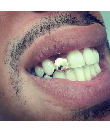 Healifty 14k Gold Plated Hiphop Tooth Cap - Silver Hip hop Teeth Grill - Buy Online on GoSupps.com