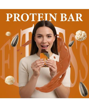 Rawmantic Vegan Plant Based Protein Bar (Pack of 12) Blend of Raw Chocolate, Seeds Grains & more, Sweetened with Tapioca Fiber, No Artificial Flavors, Dairy-Free, Gluten-Free & Guilt-Free Snacks - Buy Online on GoSupps.com