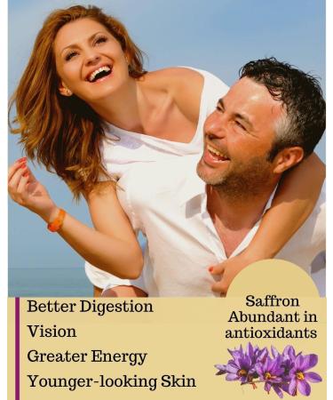 EXIR Saffron Extract Supplements 60-Tablets - Digestion & Energy Support | Memory & Concentration Boost - Buy Online on GoSupps.com