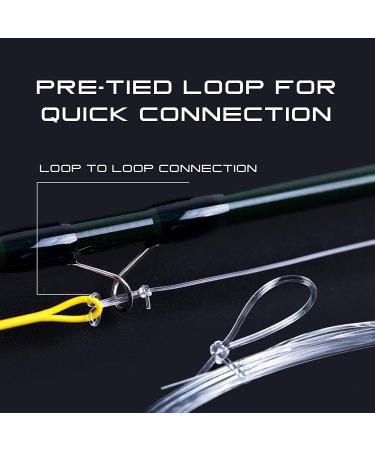 MAXIMUMCATCH Fly Leader 5 Pack - Transparent Tapered Leaders 7.5/9/12/15ft 0X-7X for Fly Fishing - Buy Online on GoSupps.com