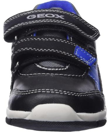 Geox Boy's B Heira Sneakers - 3.5 UK Child - Black Royal - Buy Online on GoSupps.com