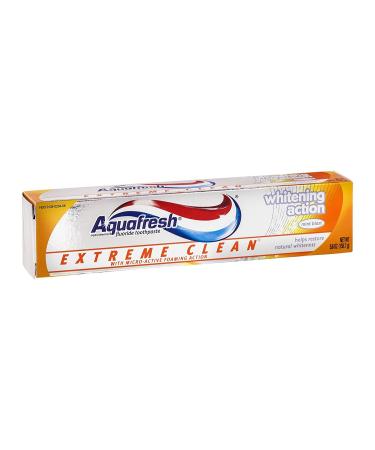 Aqua Fresh Extm White 5.6 Size 5.6z Aquafresh Extreme Clean Whitening Mint Toothpaste