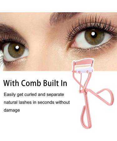 YADESQEF Eyelash Curler with Built-in Comb - Detachable, Durable Carbon Steel Body | Tightens Lashes in Seconds - Buy Online on GoSupps.com