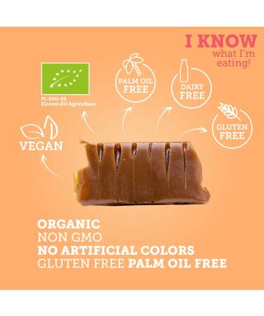 Super Fudgio Organic Toffee Candies - Vegan Gluten-Free Palm Oil-Free | 10 Pack with Coconut Milk & Sugar - Buy Online on GoSupps.com