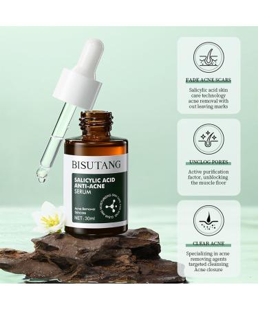 Dark Spot Correcting Glow Serum - Salicylic Acid Serum - Face Serum for Women - Acne Removal & Oil Control - Salicylic Acid Serum for Blackhead Remover - Anti Aging Serum Skincare All Skin Types - Buy Online on GoSupps.com