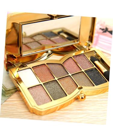 DOITOOL 3pcs and Glitter Colors Colorful Eyeshadow Shadow Makeup Mirror with Brush # - Buy Online on GoSupps.com