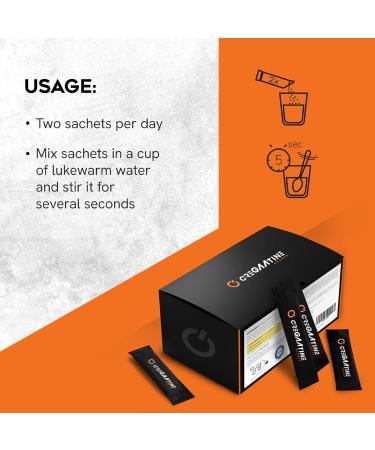 Micronized Creatine Monohydrate + GAA - Vegan Gluten-Free for Muscle Growth & Focus | No Water Retention | Orange Flavor - Buy Online on GoSupps.com