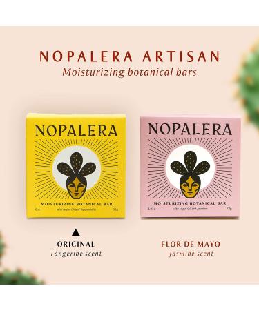 Nopalera Vegan Botanical Bar with Nopal Cactus Oil & Tangerine Oil - Natural Citrus Fragrance - 2.2 oz. (Pack of 1) - Buy Online on GoSupps.com